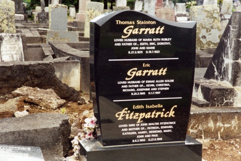  WAVE HEADSTONE BLACK GRANITE